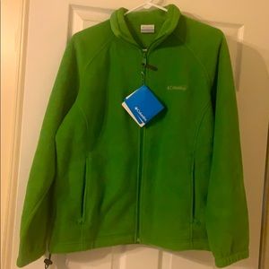 Columbia Fleece jacket. Size L